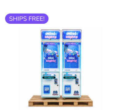 Mini Mighty claw machine pallet special