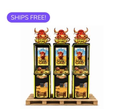 Roped Wild arcade game pallet special