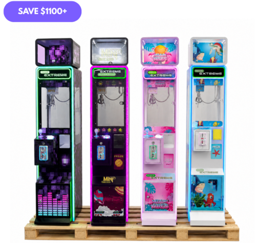 Mini Extreme Claw Machine pallet special