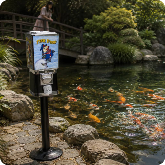 Fish Food Vending Machine