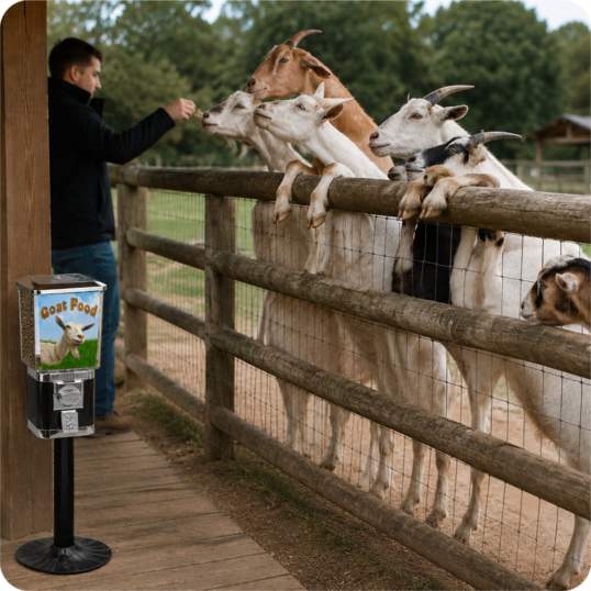 Goat Feed Vending Machine