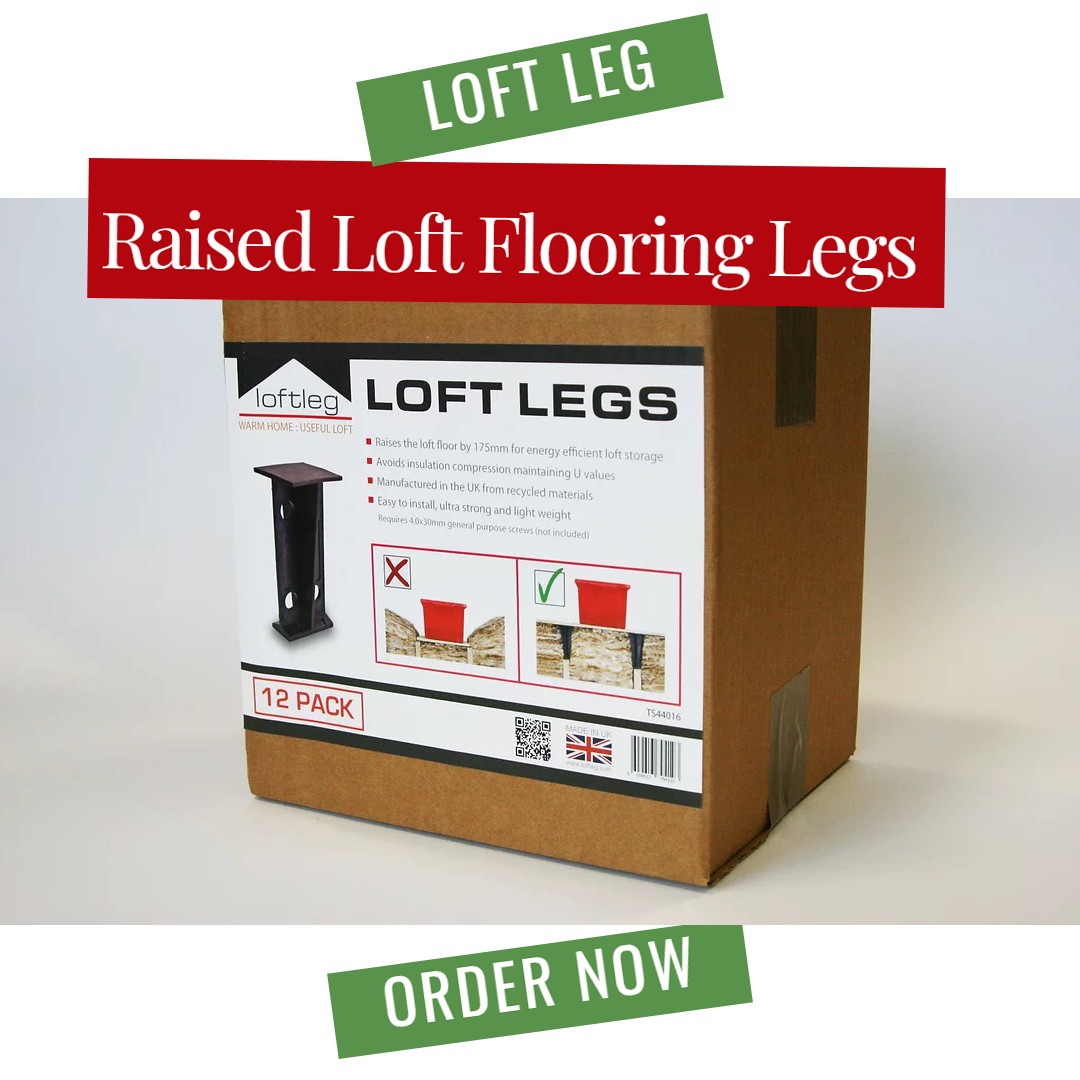 Loft Legs for Raised Loft Floor 175mm- Box of 12