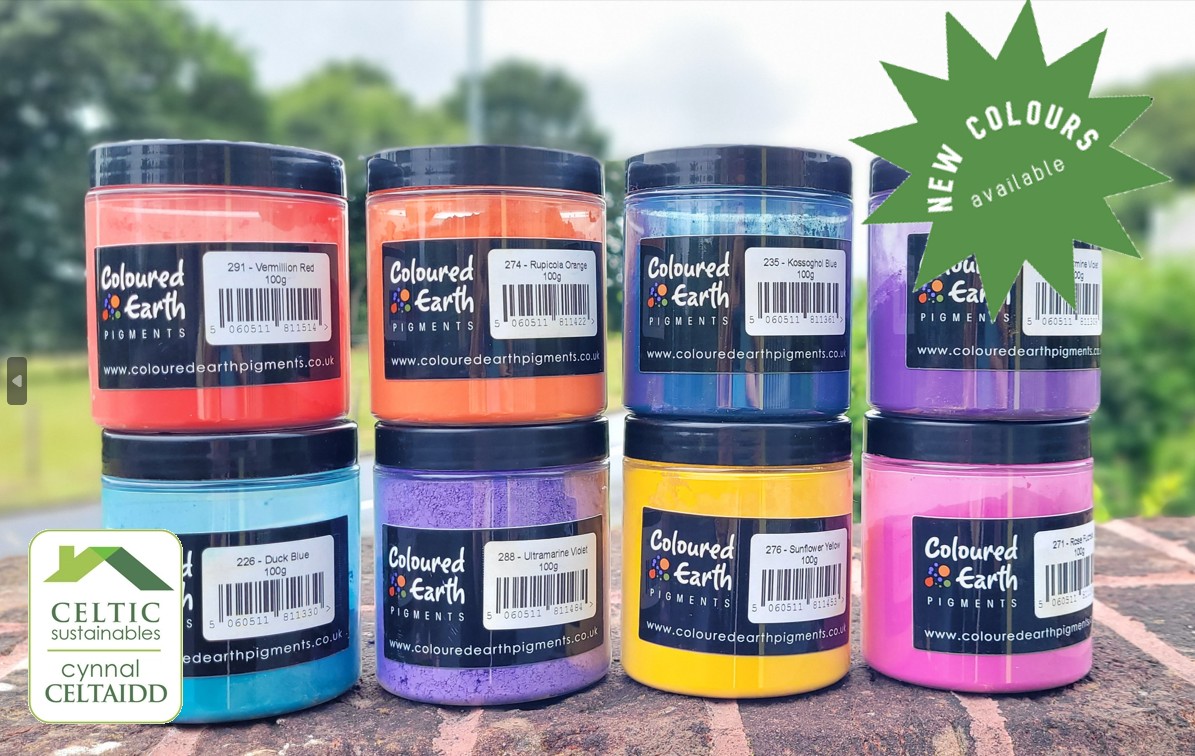 NEW Coloured Earth Pigments 