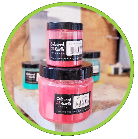 Coloured Earth Pigments - Non-toxic Pigment Powder