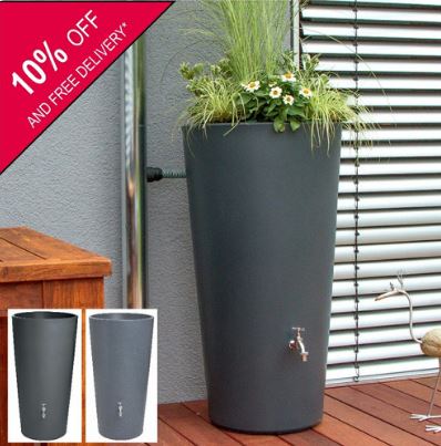 Rainbowl Flower 150 Litre water butt 10% off