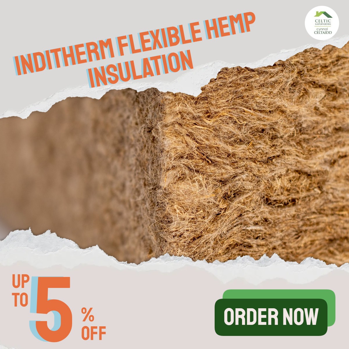 IndiNature - IndiTherm Flexible Hemp Insulation