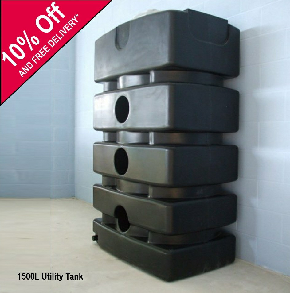 1500 Litre Water Tank - Utility Tank