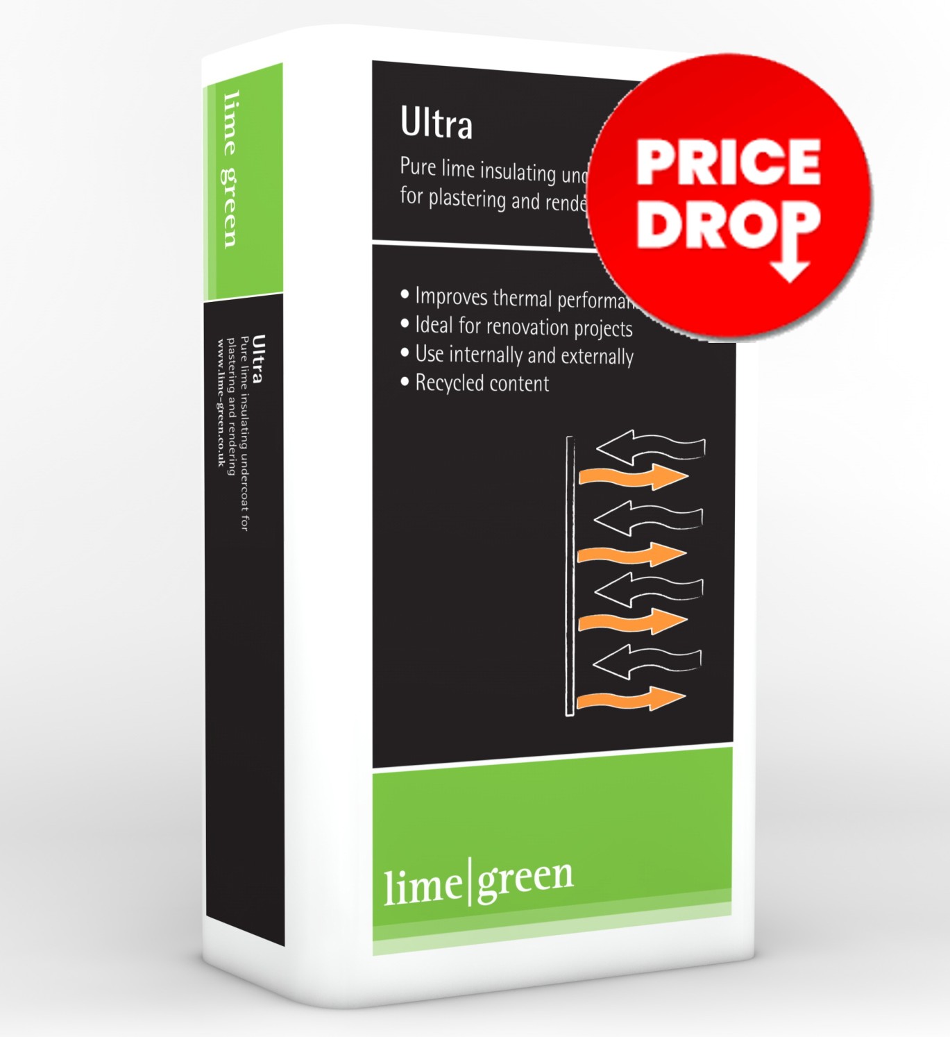 Lime Green Ultra - Insulating Render 10kg