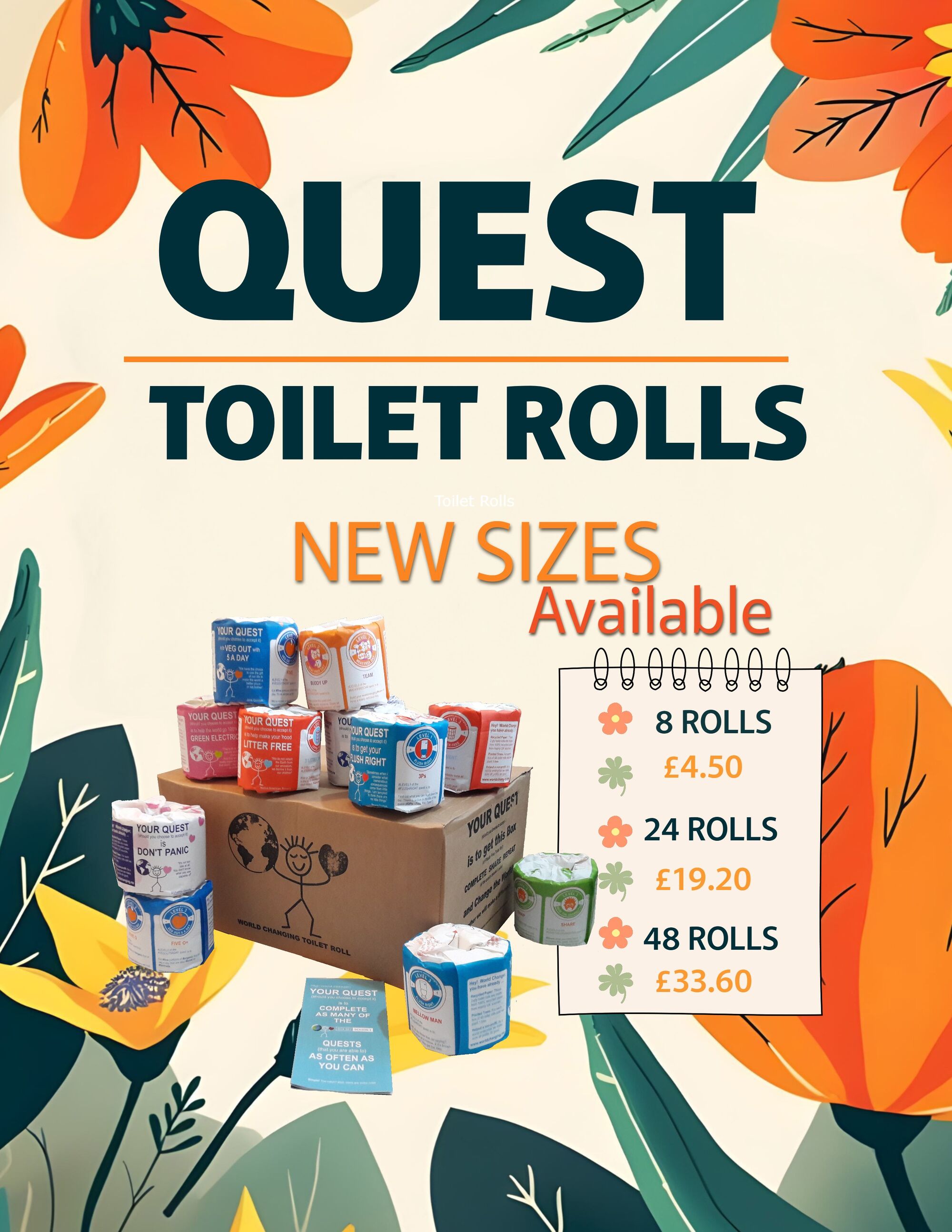 Quest Toilet Rolls