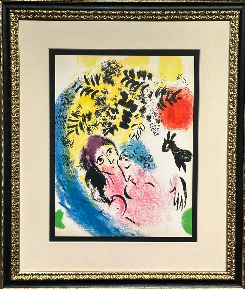 Lovers with Red Sun