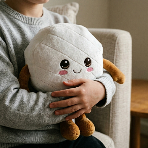 Peluche mascotte L'Ortolan Mini